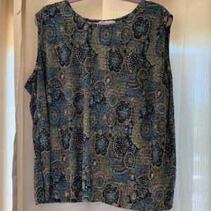 🔴 Women’s dress barn sleeveless blouse